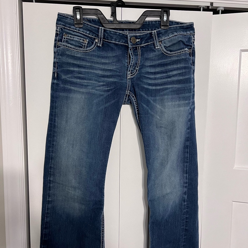 BKE Blue Boot Cut Jeans Classic Style